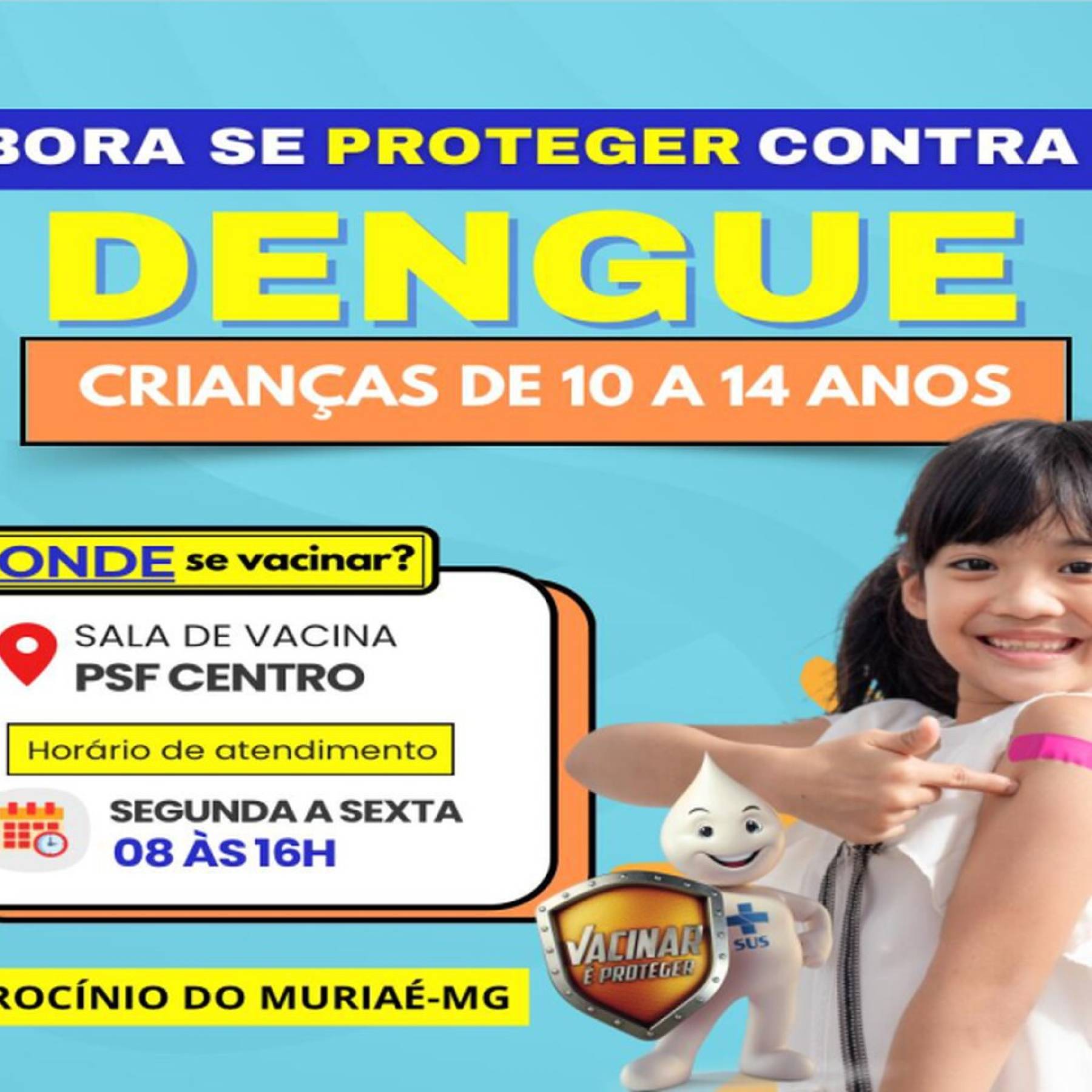 Bora se Proteger contra a DENGUE 